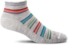 Sockwell Women's Sport Ease Bunion Relief Sock, Grey - S/M