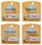 Schick Injector Blades, 7-Count Boxes (Pack of 4)