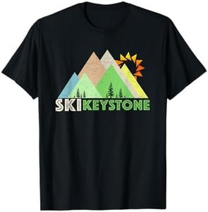 Ski Keystone Gift - Vintage Keystone, CO Retro T-Shirt