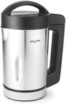 Salter EK5118V2 Digital Soup Maker - 1.6L, Blend Chunky & Smooth Soup, Great for Batch Cooking, 5 Settings (Smooth, Chunky, Drinks, Keep Warm, Blend/Clean), Overspill Sensor, Stainless Steel, 900W