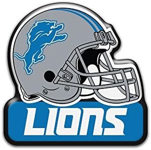 Aminco NFL Detroit Lions 3" Heavy Duty Helmet Magnet