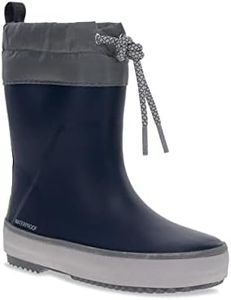 Western Chief Kids Element Waterproof Rain Boot, Navy, 8 Toddler