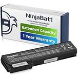 NinjaBatt Battery for HP 8460P 628668-001 8470P 8570P 628666-001 628670-001 6560B CC06 631243-001 CC09 CC06XL 634089-001 634087-001 6465B 6470B 6460B - High Performance [6 Cells/4400mAh/48Wh]