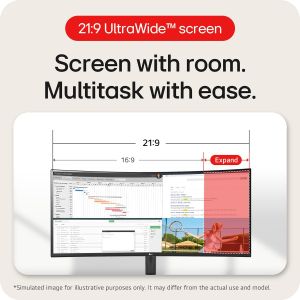 LG 34" UltraWide IPS Monitor – 75Hz, 34WR50QK