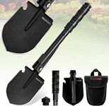 Camping Shovel, YOUNGDO Military Folding Survival Shovel, Entrenching Tool Portable for Camping, Car Emergency, Backpacking, Outdoor, Hiking, Gardening and Trenching