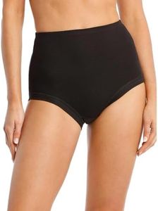 Bonds Cottontails Full Brief Extra Lycra Womens Underwear Panties Ladies Undies WUFQA (AU, Numeric, 16, Regular, Regular, Black)