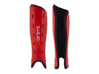 GRAYS G600 Hockey Shinguards - Red/Black (M)