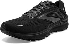 Brooks Men's Adrenaline Gts 22 Running Shoe, Black Black Ebony, 8.5 UK