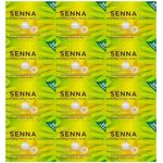 Pack of 12 Senna Herbal Laxative Tablets 20's Natural and Gentle Constipation Relief for Adults (240 Tablets)