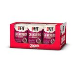 UFIT Crunchers Popped Chips, High Protein Healthy Crisps - Smokin' BBQ Flavour (Box of 18 x 35g)