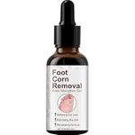 Advanced Foot Corn Removal Gel 30ml | Fast-Acting Treatment for Corns, Calluses, Hard Skin & Cracked Heels | Deep Exfoliating Foot Care Formula for Smooth, Soft & Healthy Feet (Pack of 1)