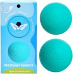 RAD Recovery Rounds I Set of 2 Extra Soft Yoga Medicine Massage Balls for Feet, Jaw, Forearm, Neck and Foot Self Myofascial Release, Deep Tissue Massage, Mobility and Recovery