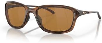 Oakley Woman Sunglasses Matte Brown Tortoise Frame, Brown Gradient Polarized Lenses, 59MM, Matte Brown Tortoise, Medium