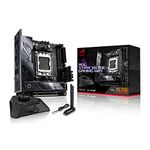 ASUS ROG Strix X670E-I Gaming WiFi AMD Ryzen AM5 ITX motherboard, 10 + 2 power stages, ROG Strix Hive, EZ mode PBO button, PCIe 5.0, DDR5 support, Wi-Fi 6E, two M.2 slots, two USB4 Type-C ports