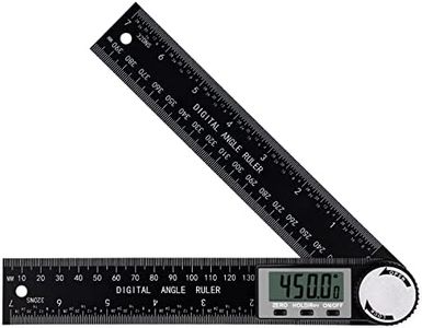 Digital Angle Finder, Digital Inclinometer Protractor Angle Measure Tool Angle Ruler with LCD Display for Woodworking Construction Repairing.