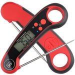 Kedoo Digital Meat Thermometers for Kitchen Cooking,Waterproof Instant Read Food Thermometer,Outdoor Cooking,Grilling Smoker,Deep Frying,Baking,BBQ