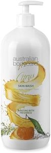 Australian Bodycare Skin Wash Professional 1000 ml | Tea Tree Oil + Citrus Body Wash for the Skin | Relieves Spots and Pimples, Acne, Body Odor & smelly feet | Effective after shaving and waxing