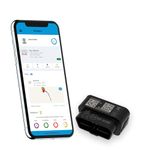 DrivePro.io OBD GPS tracker with 12 Month subscription for cars, vans and other vehicles, Anti-Theft, Real-Time tracking, Crash Detection & Engine Diagnostics