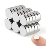 Wukong Strong Refrigerator Magnets, Multi-Use Dry Erase Board Magnets Office Magnets Durable Magnets for Fridge/Door/Whiteboard/Map/Screen(30pcs)