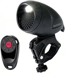 SMTEKii DIY Sound Bike Horn Headlight Remote Control Anti-Theft Alarm