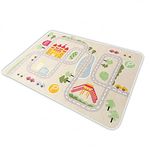 Kid Rug Carpet Playmat for Toy Cars and Train，Play Area Rug with Rubber Backing，Fun Throw Rug，Ideal Gift for Children Baby Bedroom Play Room(80×120cm/32×47in) Y5