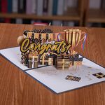 Lovecraft Beautiful Greeting Cards | 3D Popup Greeting Cards for Boyfriend, Girlfriend, Husband, Wife, Friend, Family, Brother, Sister | Handmade Congratulatory Trophy Greeting Cards