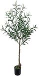 Innoasis Artificial Olive Tree Tall Large Faux Plants Olive Silk Tree with Branches and Fruits in Pot Fake Trees Decor for Home Office Living Room Floor Indoor Outdoor…