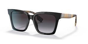 Burberry MAPLE BE 4335 Black/Grey Shaded 53/18/140 women Sunglasses