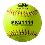 Phinix 11 Inch Fast Pitch Softballs Cork Core for Practice, Competitions (One Dozen Pxs1114)