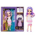 Rainbow High Fantastic Fashion Playset- Violet Willow – Purple Doll