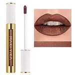 MAKI YIKA Metallic Brown Lipstick f