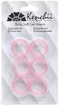 Kenchii Extra Soft Premium Quality Shear Finger Ring Inserts Thick Choose Color (Pink)