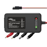 ULTRAPOWER 4 Amp 14.6V LiFePO4 Battery Charger, 12.8V LiPO Lithium Battery Charger, 4 Stage Smart Battery Charger for Cars, Motorcycles, Cars