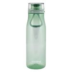 Kichna The Quencher Sports Drinks Water Bottle 700ml | Reusable BPA-free Plastic Water Bottle with Carry Loop & Side Lock | Leak Proof Flip Lid for Gym, Hiking & Yoga | Color Pistachio Green