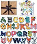 Jaques of London Bath Toys for Kids - Toddler Bath Toys with Foam Bath Letters and Numbers - Alphabet Bath Letters for Educational Fun - Bath Alphabet Letters and Numbers Set