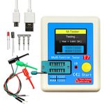 DollaTek Transistor Multifunctional Tester TFT Diode Triode Capacitance Meter LCR ESR Meter NPN PNP MOSFET IR Tester