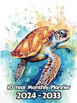 Watercolor Sea Turtle 10 Year Month