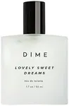 Dime Beauty Perfume Lovely Sweet Dreams, 1.7 oz / 50 ml - Warm Vanilla and Floral Scent, Hypoallergenic, Clean Perfume, Eau de Toilette For Women (Packaging May Vary)