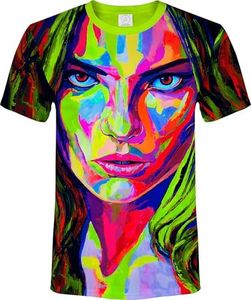 aofmoka Neon Glow Blacklight Galaxy Butterfly Dance Energy Abstract Dreamscape Mystic Vortex Culture Look Color Pulse Electric Rhythm Street Art Festival Visual Radiant Journey XL T-Shirt Men