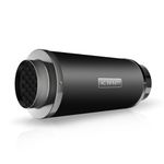 AC Infinity Inline Duct Fan Silencer, 6” Noise Reduction Muffler Blower Silencer for Indoor Hydroponics Grow Tent Ventilation Systems