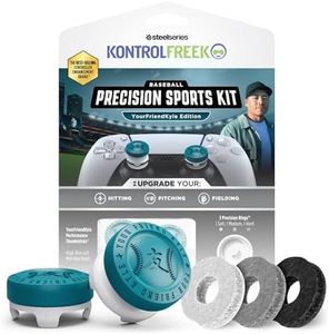 KontrolFreek YourFriendKyle (YFK) Precision Sports Baseball Kit | for PlayStation 4 (PS4), PlayStation 5 (PS5) Controller | Blue and White