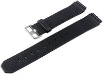 Replacement BLACK LEATHER Watch Band for Jacob Jensen 603, 605, 606, 840, 841, 842, 843, 860,861, 865, 866, 880, 881, 885, 886.