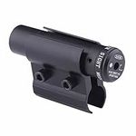 Higoo Tactical Mini Red Dot Laser Sight Scope with Barrel Clamp Mount for Rifle Shot Gun