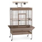 Prevue Pet Products Wrought Iron Select Bird Cage, 36-Inch by 24-Inch by 66-Inch, Pewter