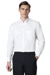 Louis Philippe Men's Classic Fit Shirt (LPSFMCLPG89904_White