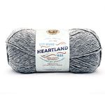 Lion Brand Yarn Company 142 g 100 Percent Acrylic Heartland Yarn Ball, Mount Rainier, 136-150,10.89 x 10.89 x 22.95 cm