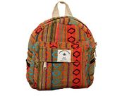 Women's Western Style Colorful Mini Backpack (Orange)