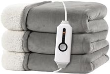 RALYSUN Electric Heated Blanket 72"