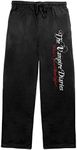 Bioworld The Vampire Diaries Logo Men's Black Sleep Pajama Pants-L