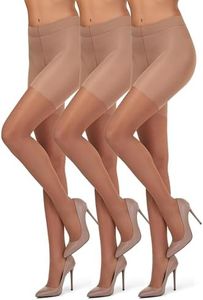 GOLDEN LADY Collant Compressione Graduata, 140 denari, Pack da 3 paia